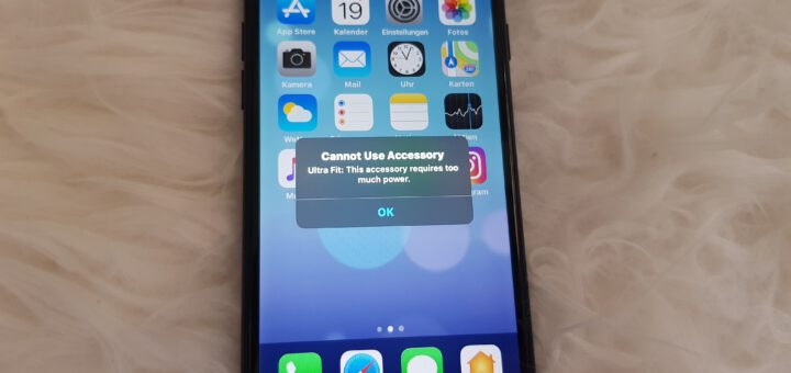 iOS13 Cannot use accessory
