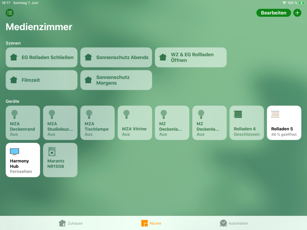 Harmony in Homekit