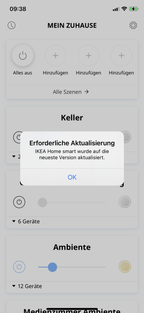 HomeKit und die ersten nervigen Probleme mit Tradfri