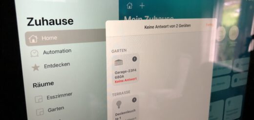 HomeKit Keine Antwort